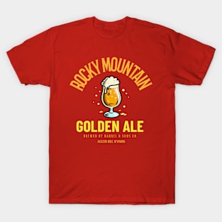 Rocky Mountain Golden Ale Jackson Hole Wyoming T-Shirt